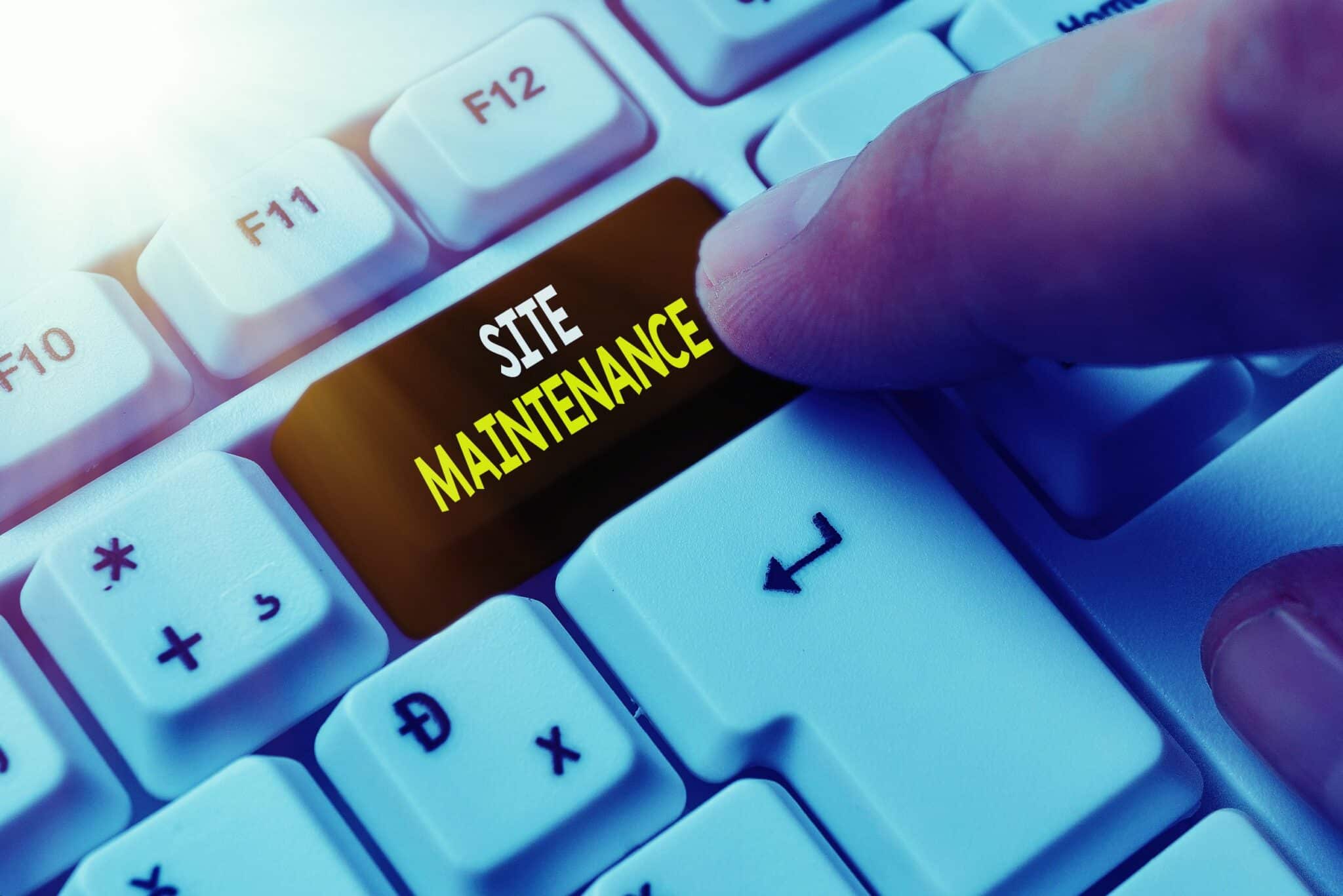 Website Maintenance